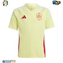 Moški Nogometni dresi Španija Gostujoči EP 2024 Kratek Rokav